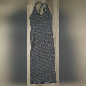Strappy Stretchy Striped Dress